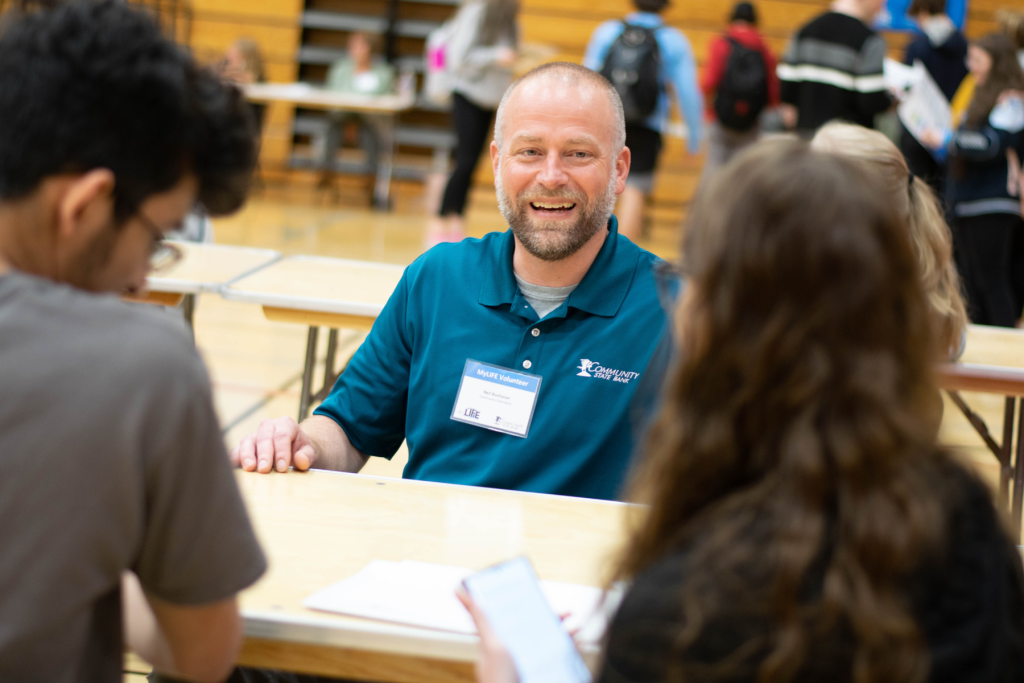 MyLIFE Visits Waterford and Union Grove High Schools Community State Bank