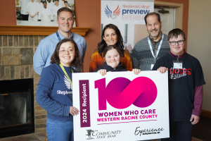 100 Women Who Care event